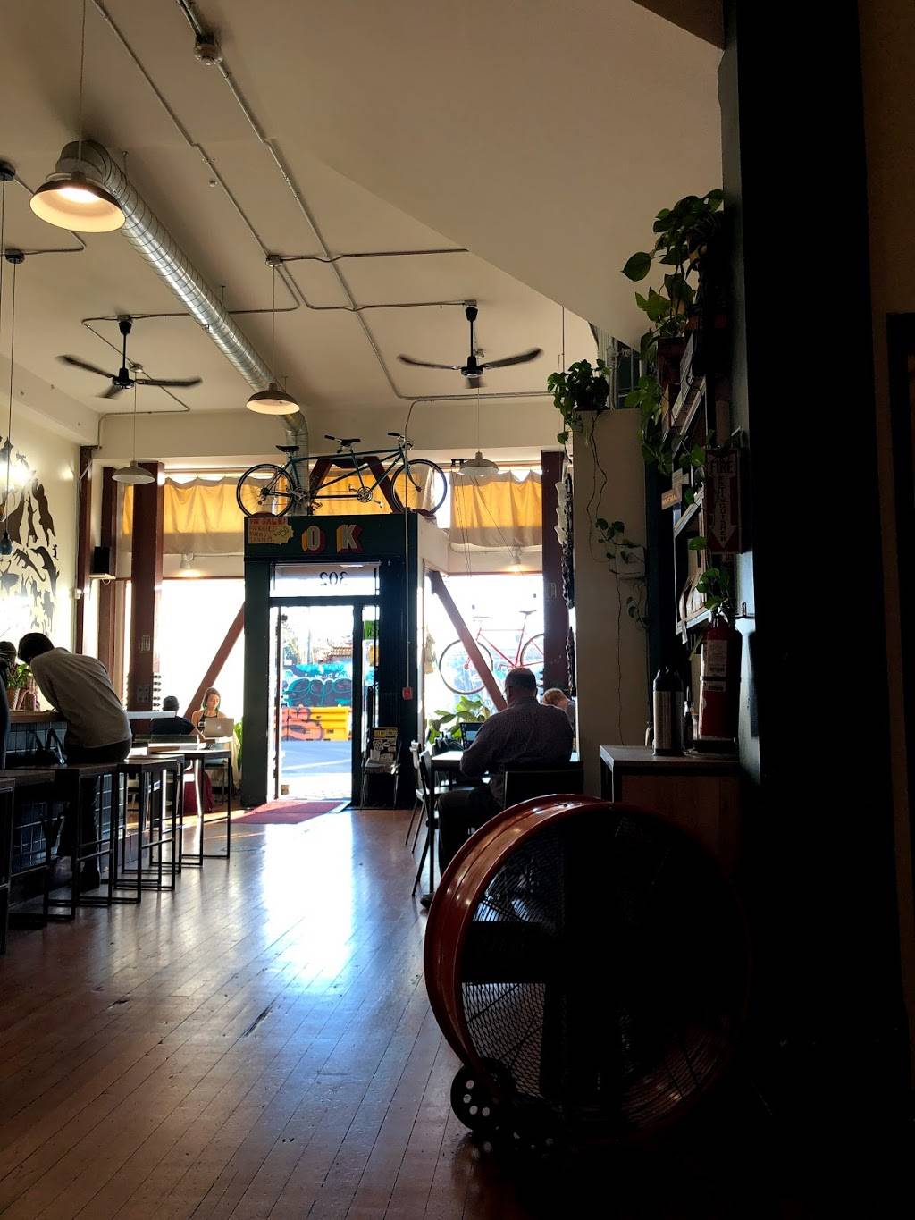 Luckyduck Bicycle Cafe | cafe | 302 12th St, Oakland, CA 94607, USA | 5108911830 OR +1 510-891-1830