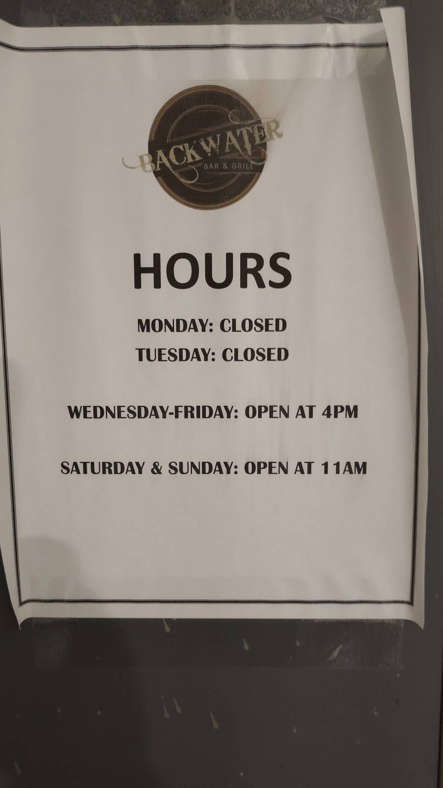 Backwater Bar & Grill | restaurant | 113 S Main St, Prairie du Chien, WI 53821, USA | 6083801021 OR +1 608-380-1021