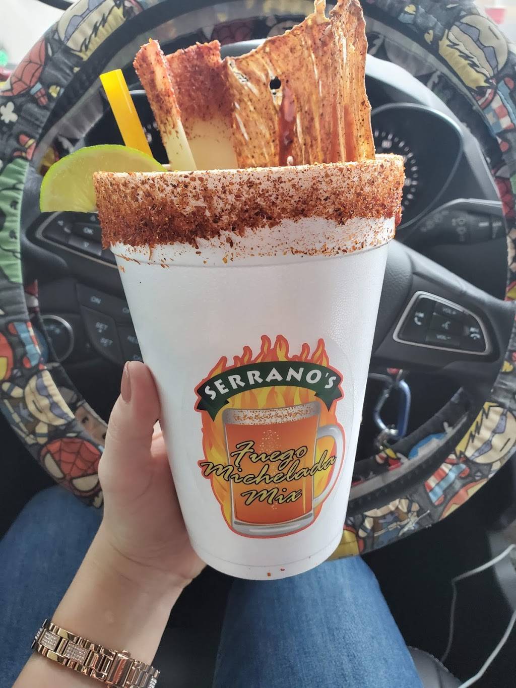 Serrano’s Fuego Michelada Mix | restaurant | 2714 Azle Ave, Fort Worth, TX 76106, USA | 8173532410 OR +1 817-353-2410