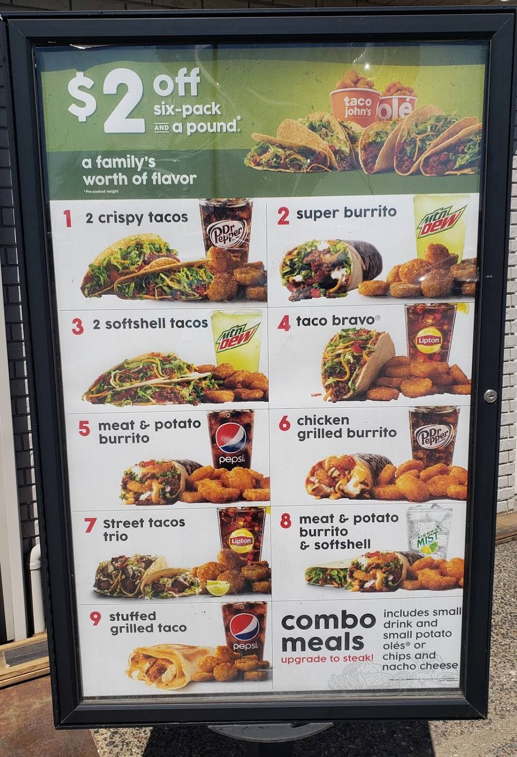 Taco Johns | restaurant | 109 Lemieur St, Little Falls, MN 56345, USA | 3206322754 OR +1 320-632-2754