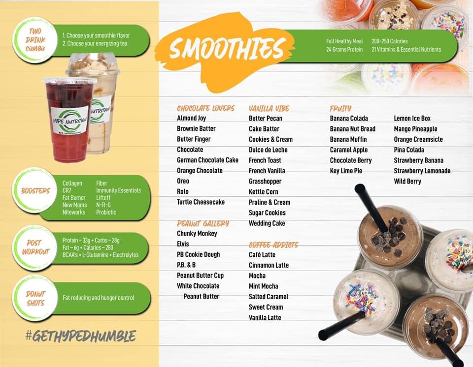 Hype Nutrition | restaurant | 13176 W Lake Houston Pkwy, Houston, TX 77044, USA | 2817707117 OR +1 281-770-7117