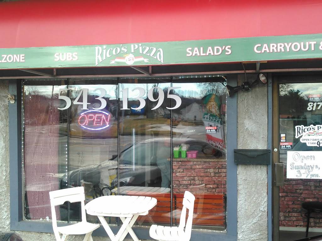 Ricos Pizza Too | restaurant | 817 Broad St, Elizabethton, TN 37643, USA | 4235431395 OR +1 423-543-1395