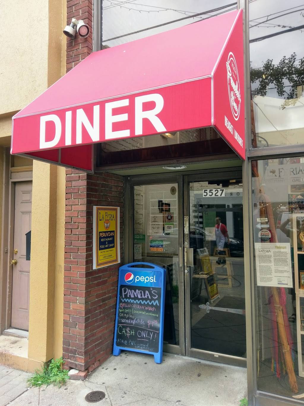 Pamelas | P&G Diner | restaurant | 5527 Walnut St, Pittsburgh, PA 15232, USA | 4126831003 OR +1 412-683-1003