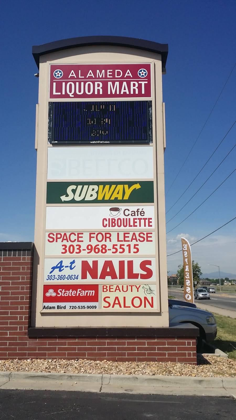 Subway | restaurant | 9660 E Alameda Ave, Denver, CO 80247, USA | 3035374566 OR +1 303-537-4566