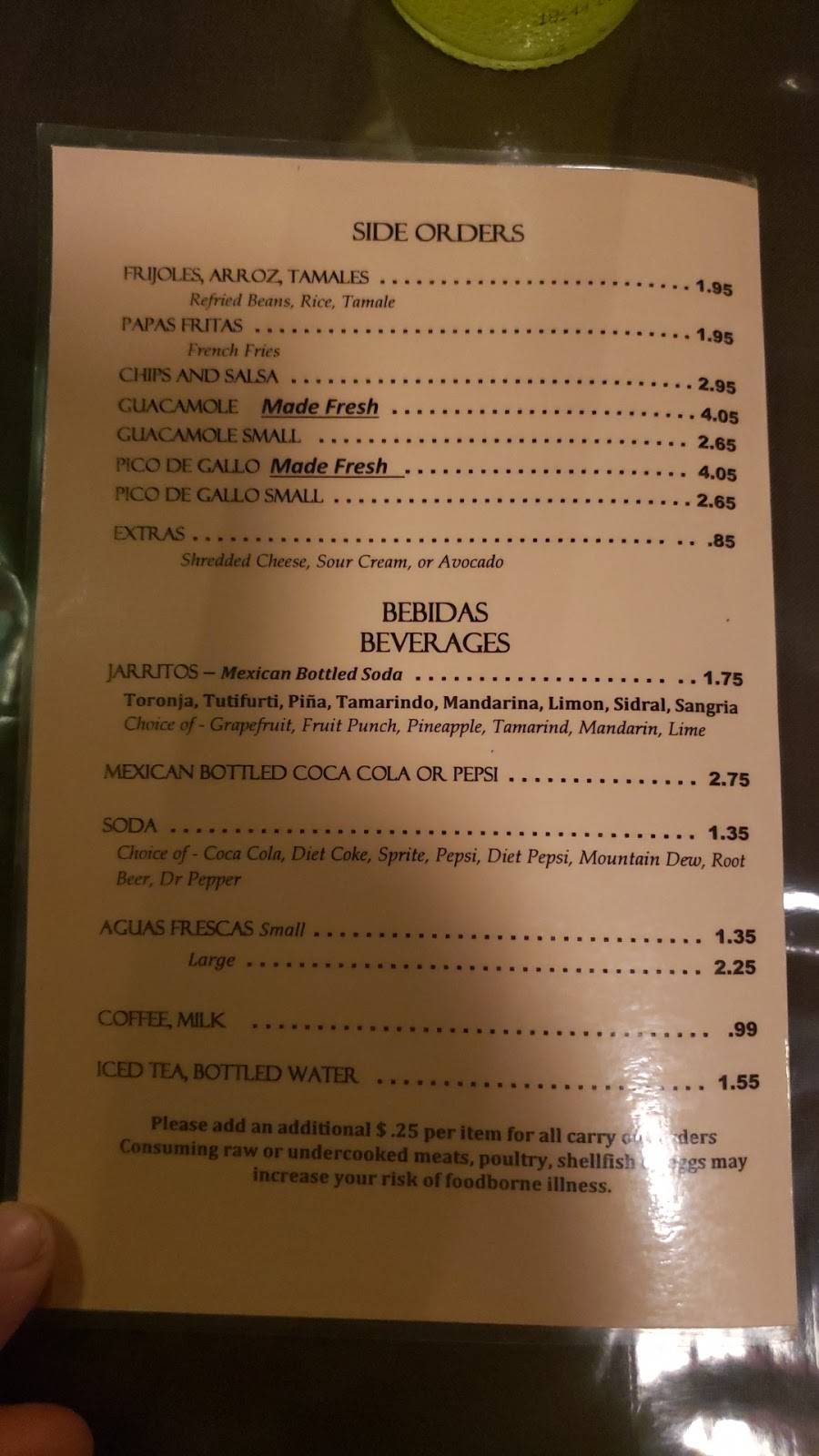 Las Dos Marias | restaurant | 206 W Chicago Rd, White Pigeon, MI 49099, USA | 2694832825 OR +1 269-483-2825