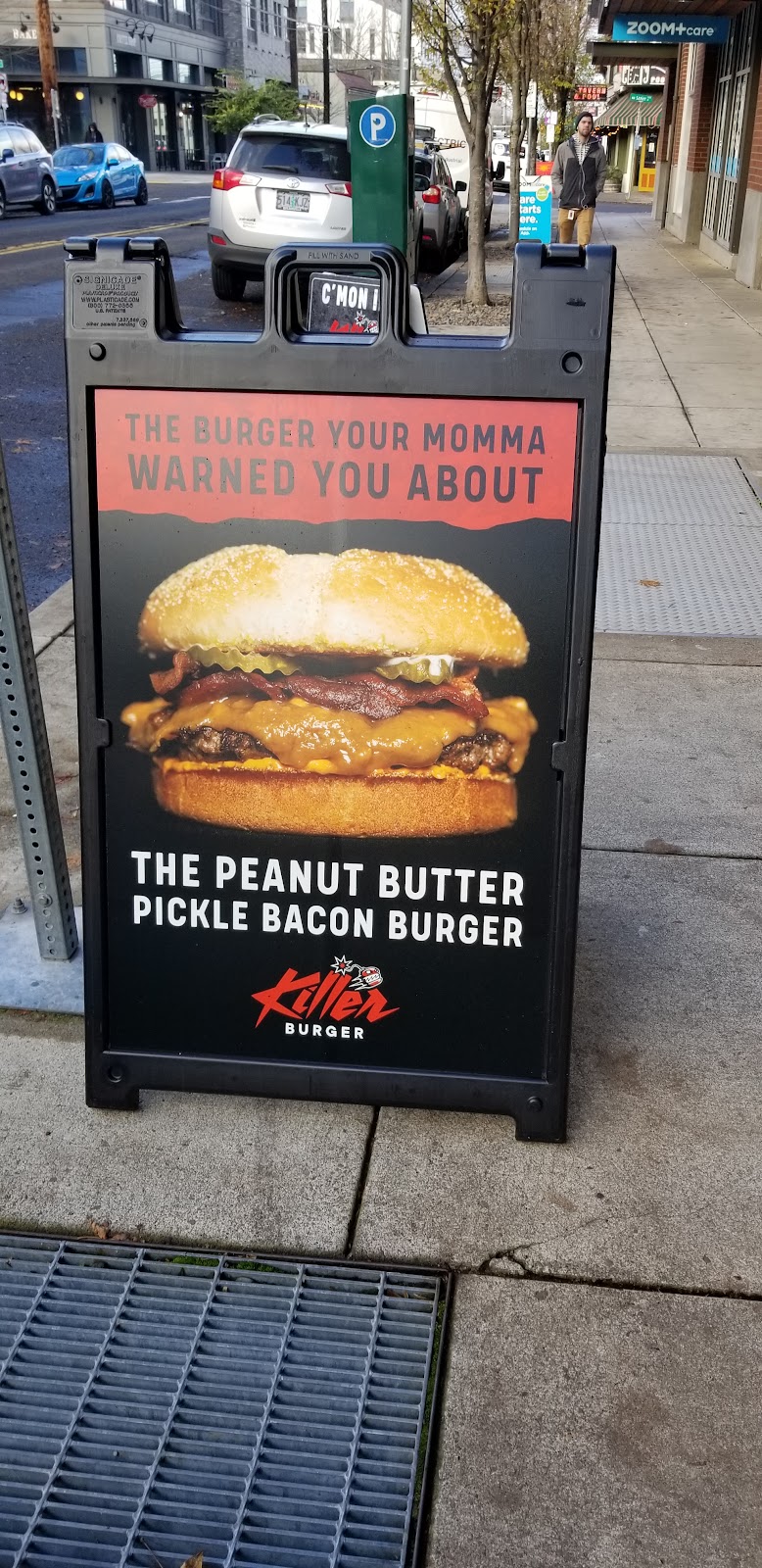 Killer Burger | meal takeaway | 1620 NW 23rd Ave, Portland, OR 97210, USA | 9717034102 OR +1 971-703-4102