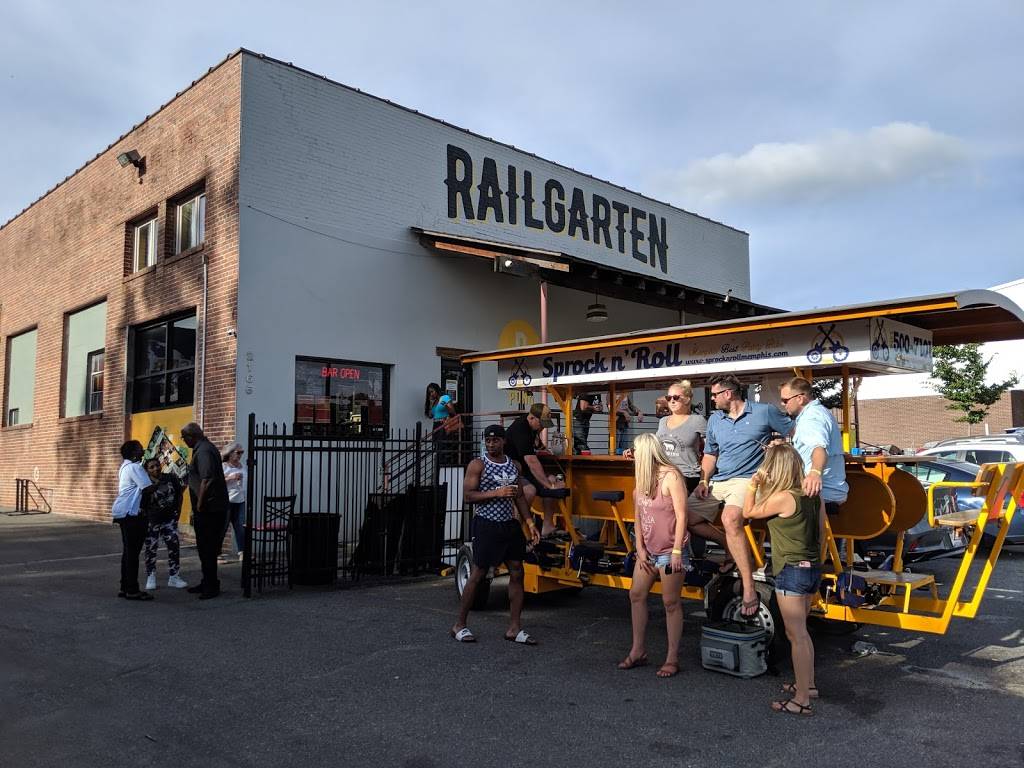 Railgarten | restaurant | 2166 Central Ave, Memphis, TN 38104, USA | 9015044342 OR +1 901-504-4342