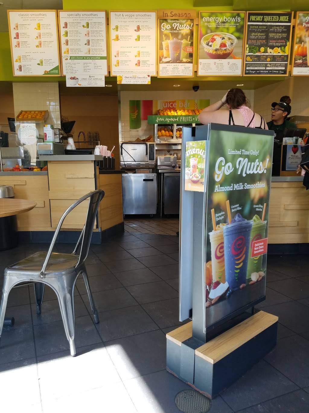 Jamba Juice Morena Vista Trolley Center | restaurant | 5175 Linda Vista Rd #101, San Diego, CA 92110, USA | 6192780045 OR +1 619-278-0045