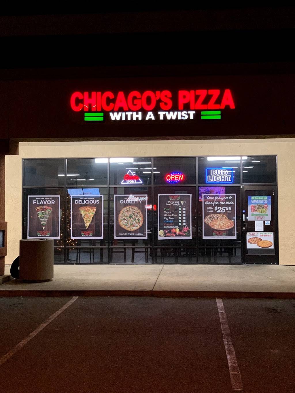 Chicagos Pizza With A Twist | restaurant | 1471 B St suite b, Livingston, CA 95334, USA | 2093982221 OR +1 209-398-2221