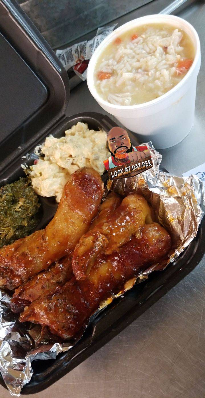 LookAtDatDer BBQ House & Catering | restaurant | 411 Deck St, Greenville, NC 27834, USA | 2527564288 OR +1 252-756-4288