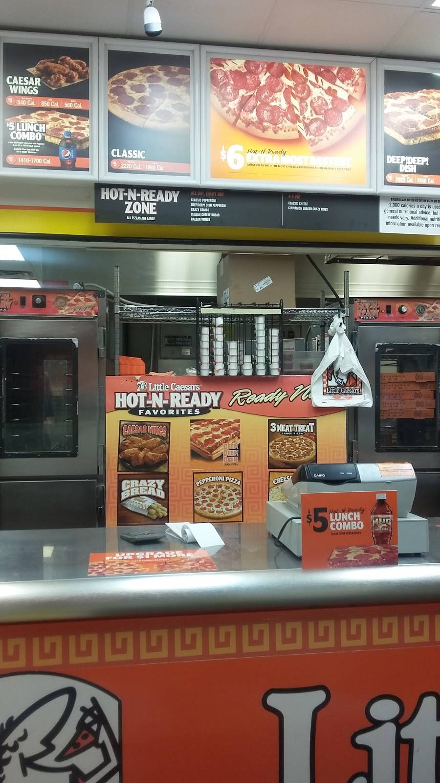 Little Caesars Pizza | meal takeaway | 38960 Cherry Hill Rd, Westland, MI 48185, USA | 7347220290 OR +1 734-722-0290