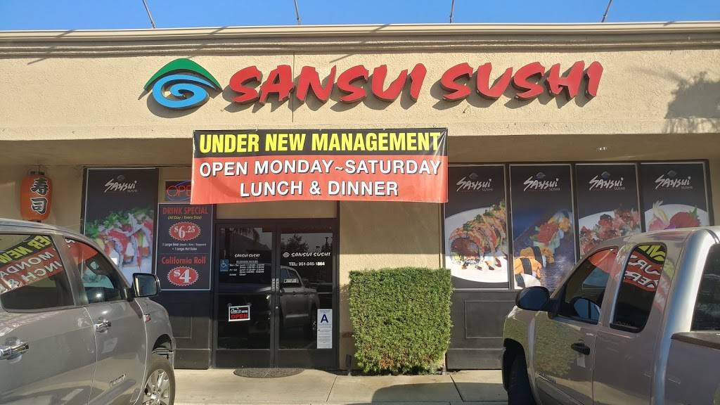 Sansui Sushi | restaurant | 29280 Central Ave. #K, 2219, Lake Elsinore, CA 92532, USA | 9512451864 OR +1 951-245-1864