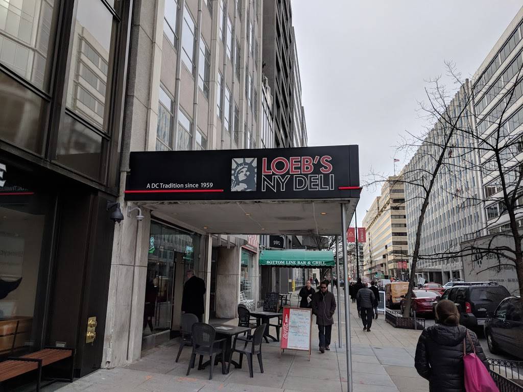 Loebs NY Deli | restaurant | 1712 I St NW, Washington, DC 20006, USA | 2029655632 OR +1 202-965-5632