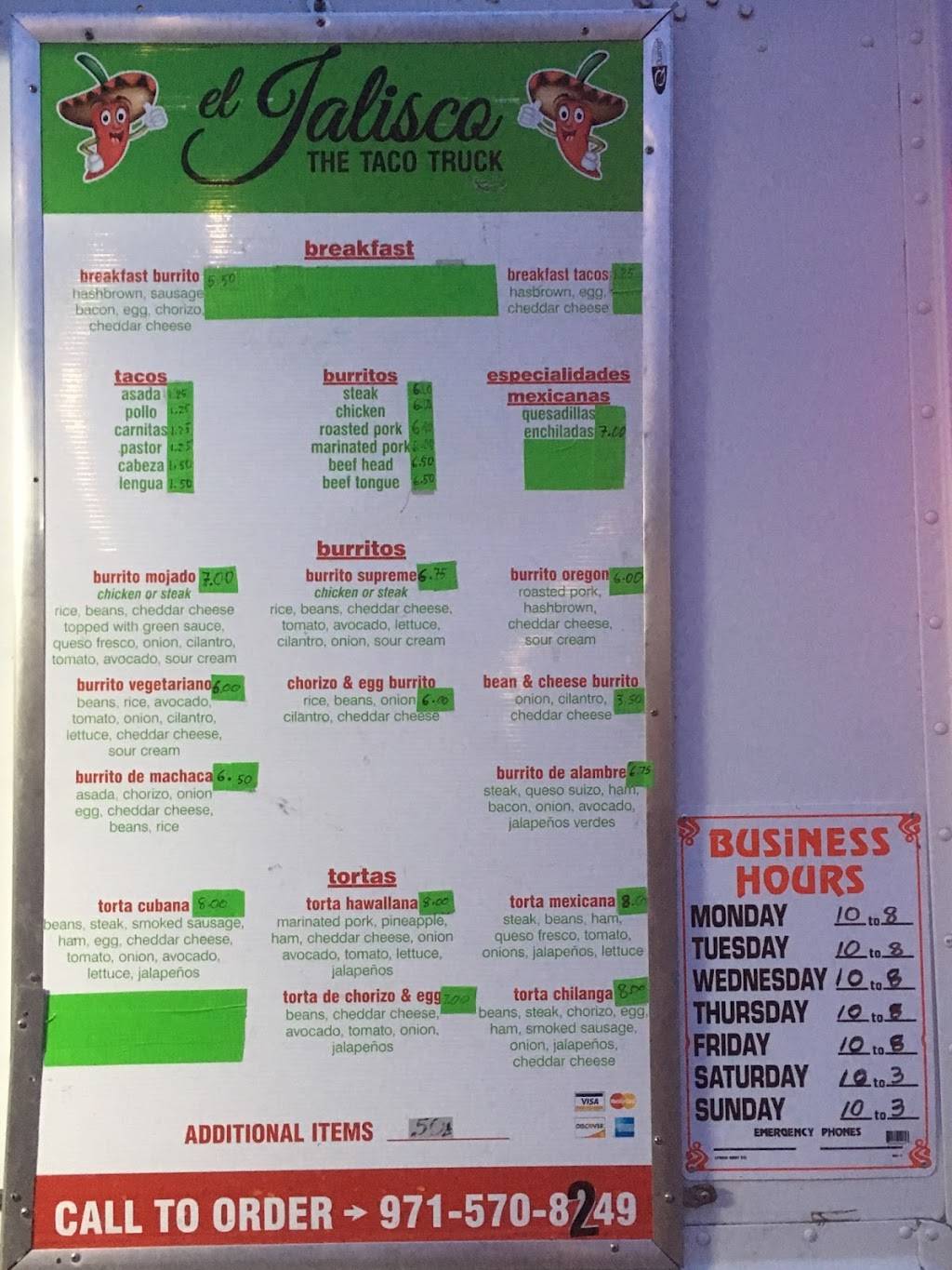 El Jalisco | restaurant | 9220 SW Barbur Blvd, Portland, OR 97219, USA | 9715708249 OR +1 971-570-8249