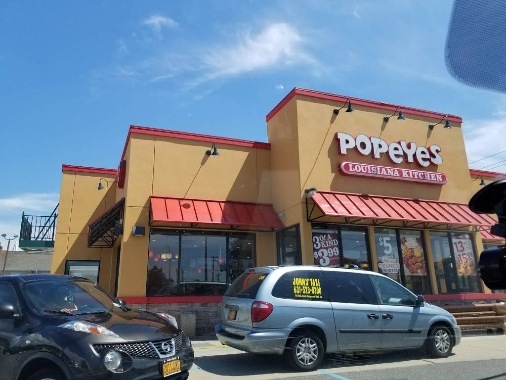 Popeyes Louisiana Kitchen | restaurant | 17 McGraw St, Shirley, NY 11967, USA | 6313959300 OR +1 631-395-9300