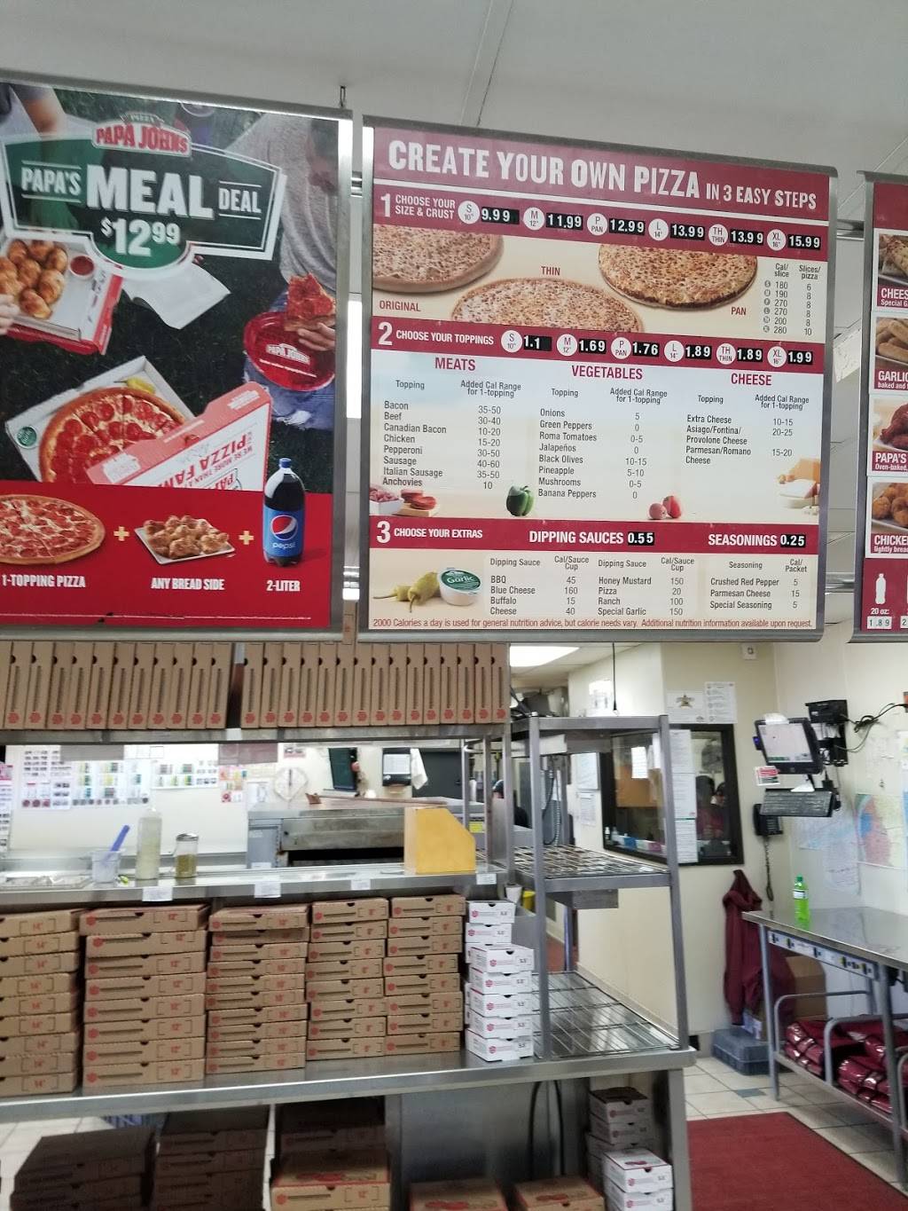 Papa Johns Pizza | restaurant | 215 Tarentum Bridge Rd, New Kensington, PA 15068, USA | 7243351777 OR +1 724-335-1777