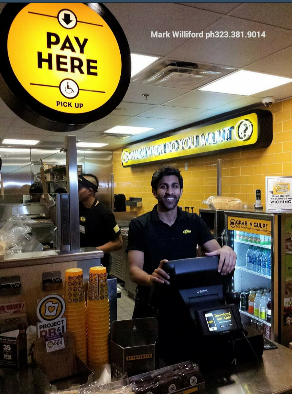 Which Wich | restaurant | 5529 Hollywood Blvd, Los Angeles, CA 90028, USA | 3234985170 OR +1 323-498-5170