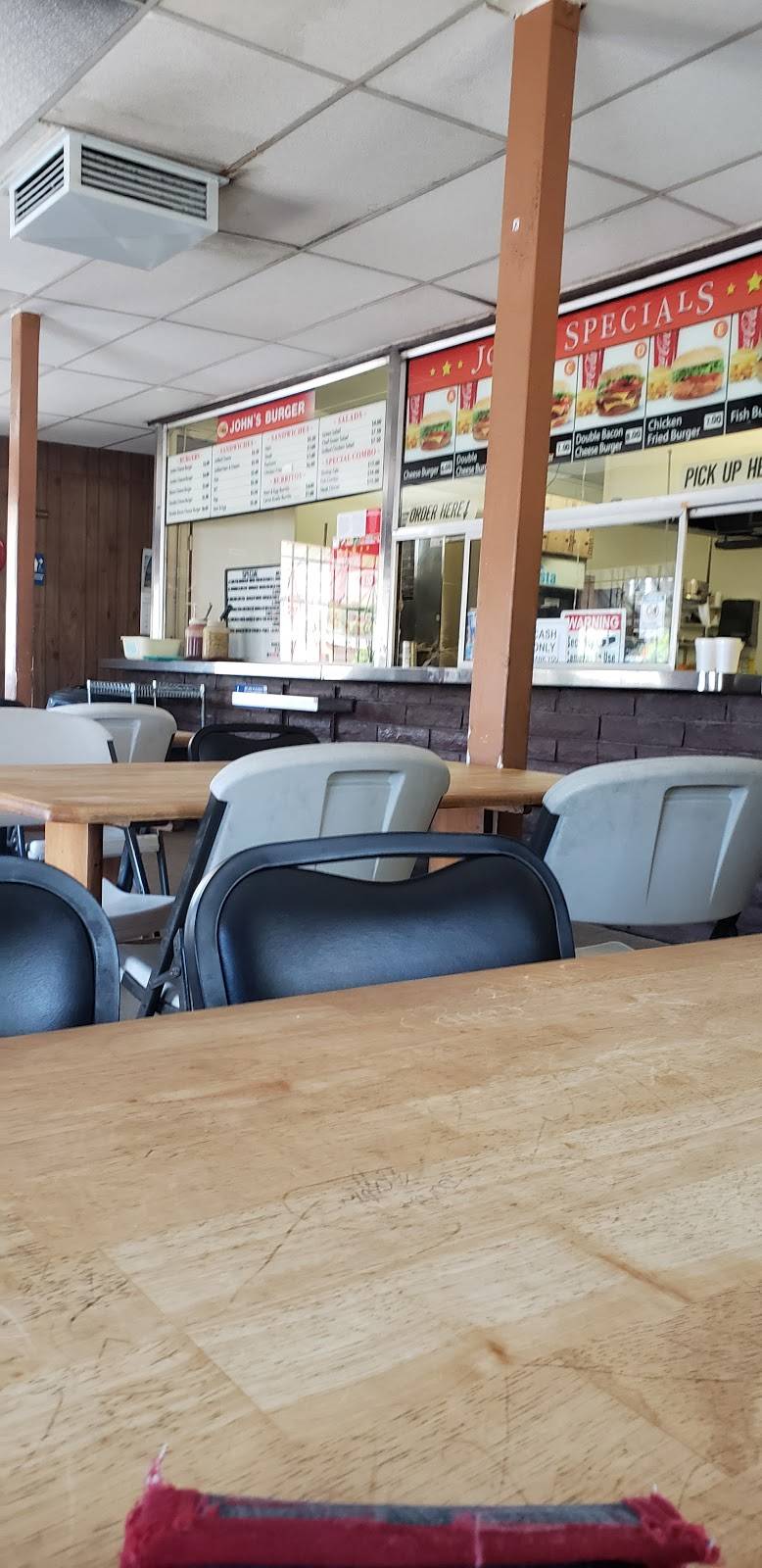 Johns Burger | restaurant | 1155 W 2nd St, San Bernardino, CA 92410, USA | 9098853932 OR +1 909-885-3932