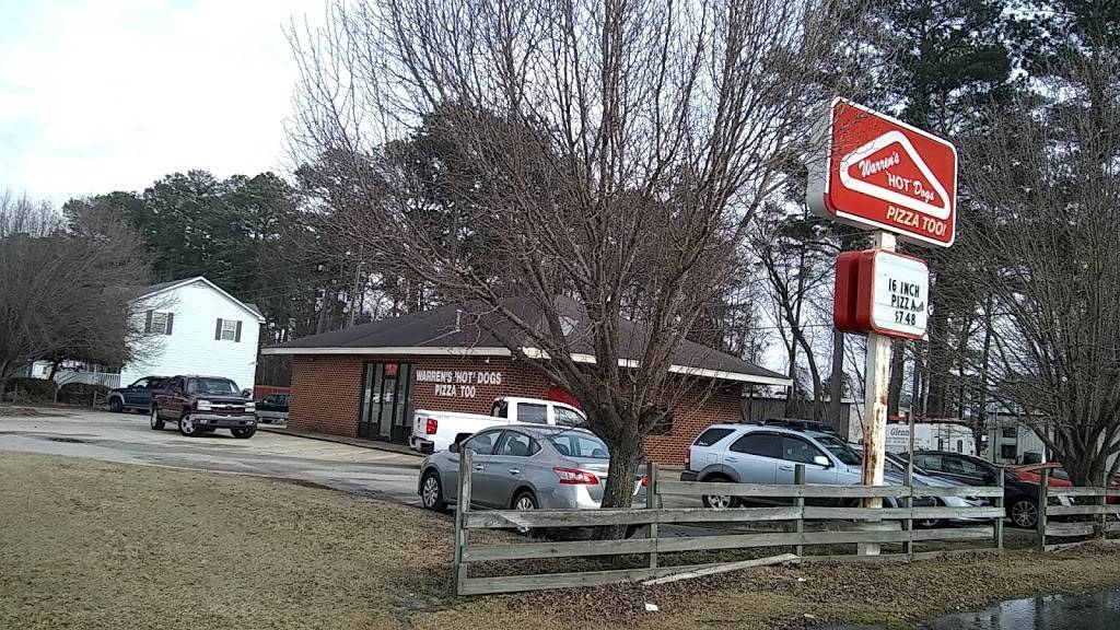 Warrens Hot Dogs | restaurant | 1938 N Memorial Dr, Greenville, NC 27834, USA | 2527523647 OR +1 252-752-3647