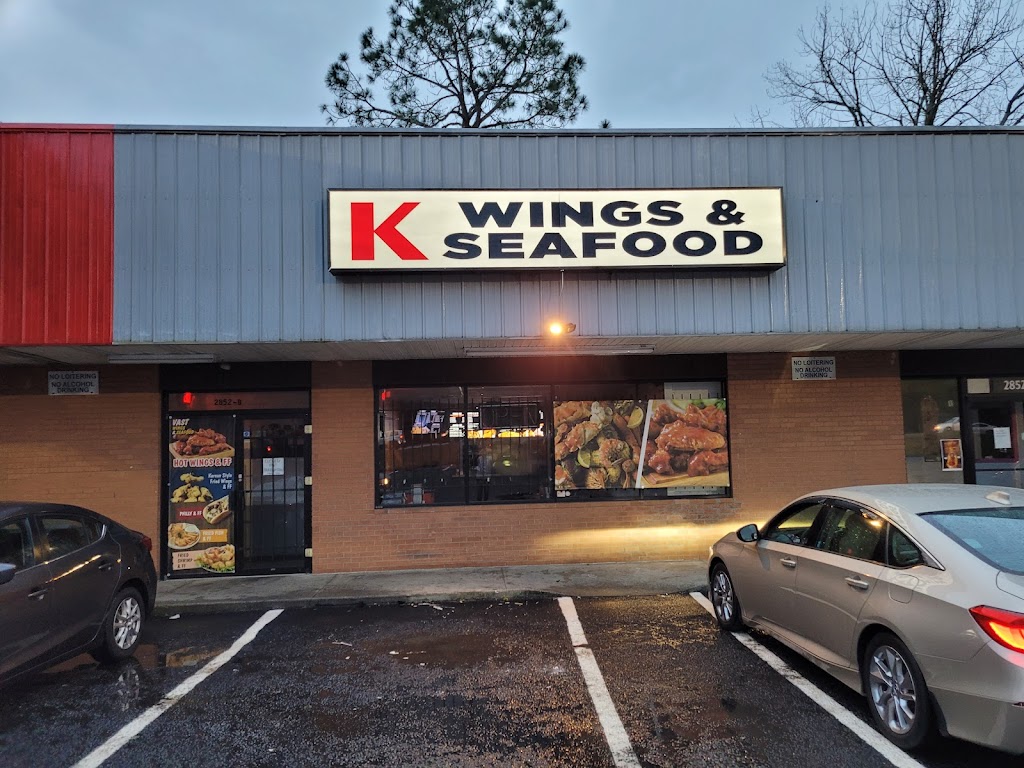 K Wings and Seafood | restaurant | 2852 Deans Bridge Rd, Augusta, GA 30906, USA | 7064326030 OR +1 706-432-6030