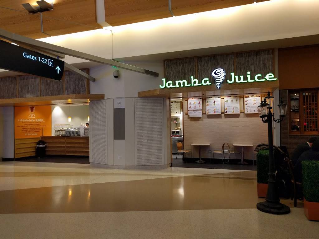 Jamba Juice | restaurant | 1701 Airport Blvd Terminal, NC-9 b space, San Jose, CA 95110, USA | 4084412669 OR +1 408-441-2669