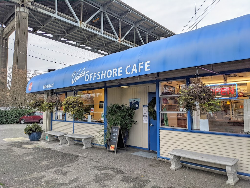 Voulas Offshore Cafe | restaurant | 658 NE Northlake Way, Seattle, WA 98105, USA | 2066340183 OR +1 206-634-0183