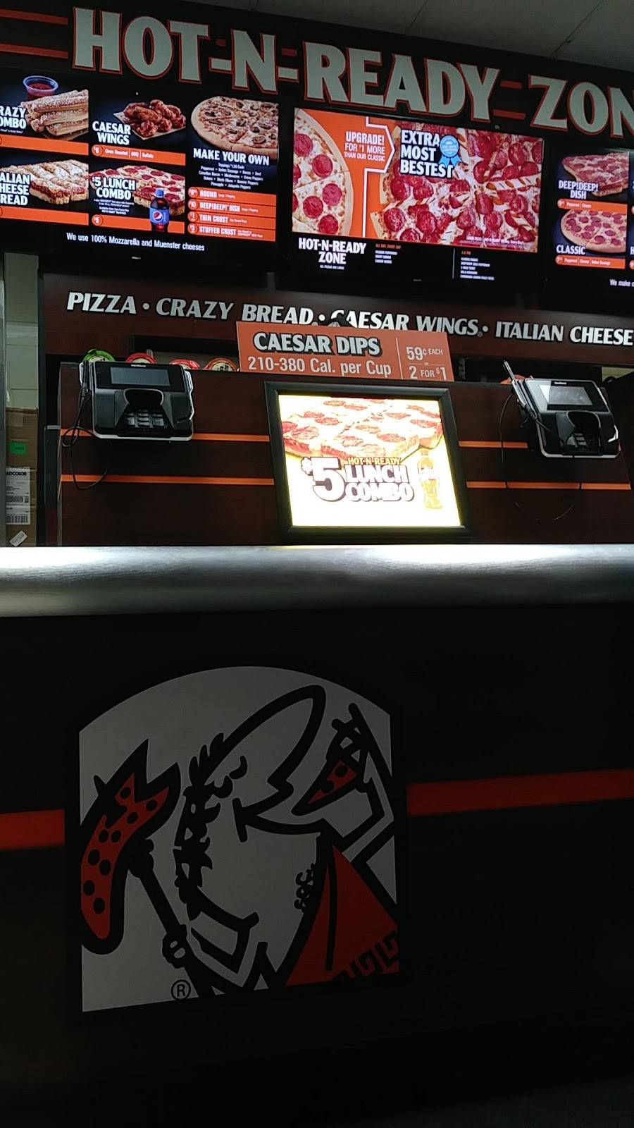 Little Caesars Pizza | meal takeaway | 1702 US-181, Portland, TX 78374, USA | 3616435571 OR +1 361-643-5571