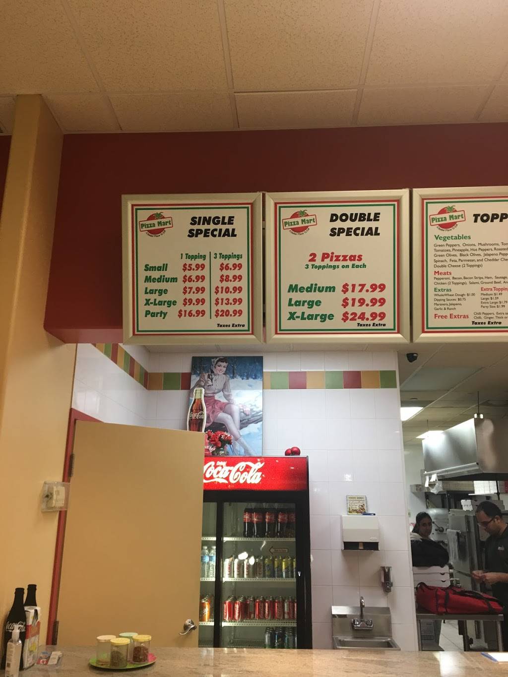 Pizza Mart | restaurant | 4550 Ebenezer Rd, Brampton, ON L6P 2R2, Canada | 9055006000 OR +1 905-500-6000