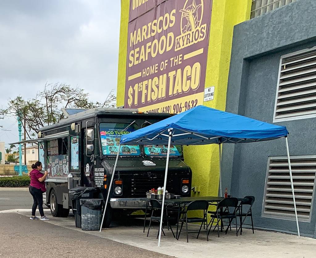 Delicious Food Truck - Mariscos Kyrios | restaurant | 3363 El Cajon Blvd, San Diego, CA 92104, USA | 6198470658 OR +1 619-847-0658
