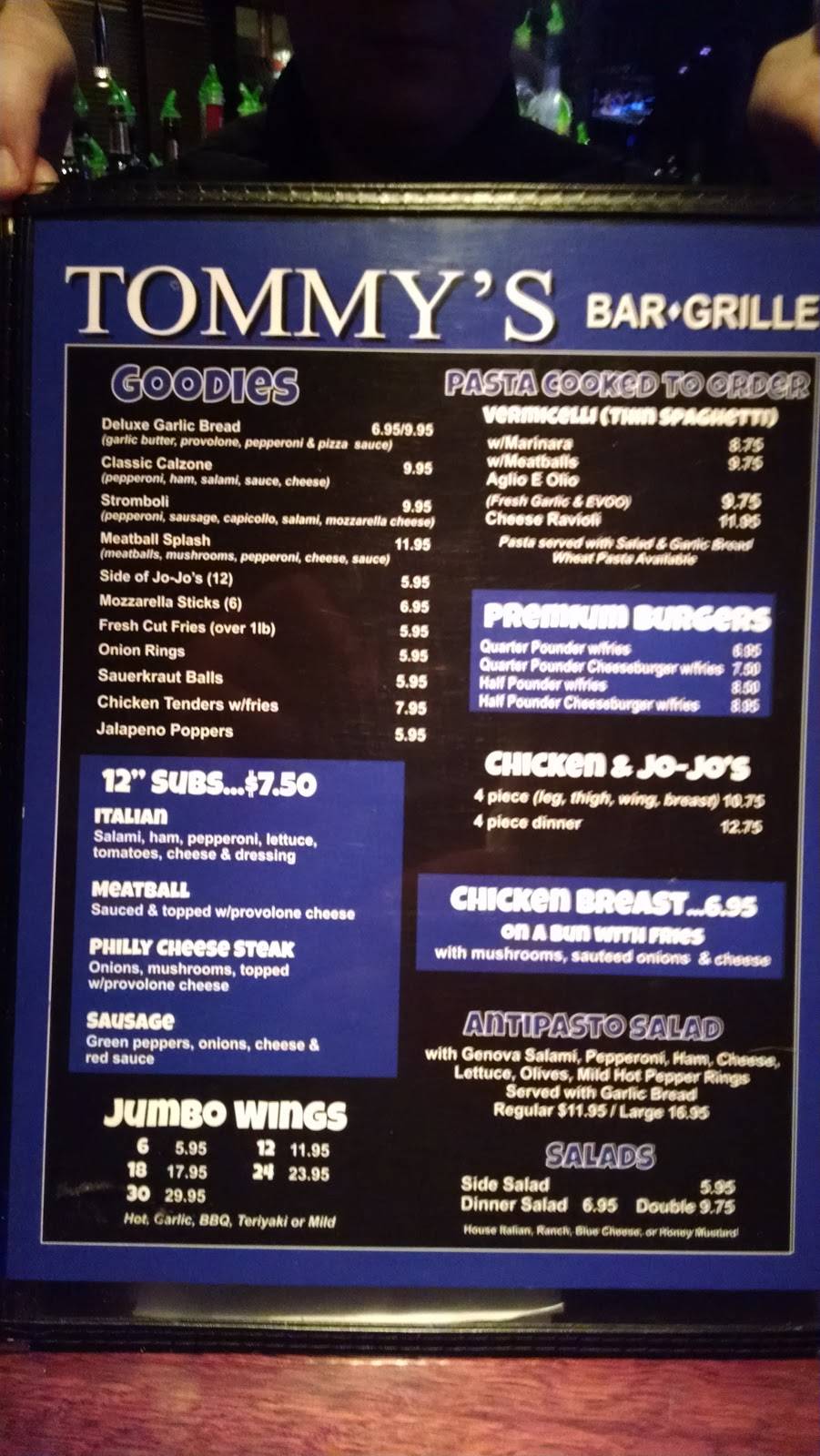 Tommys Bar & Grille | restaurant | 1548 Home Ave, Akron, OH 44310, USA | 3306338642 OR +1 330-633-8642