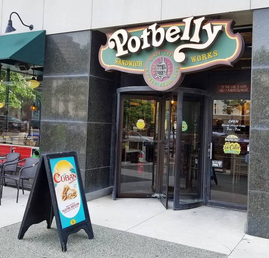 Potbelly Sandwich Shop | restaurant | 17 S High St #175, Columbus, OH 43215, USA | 6142241976 OR +1 614-224-1976