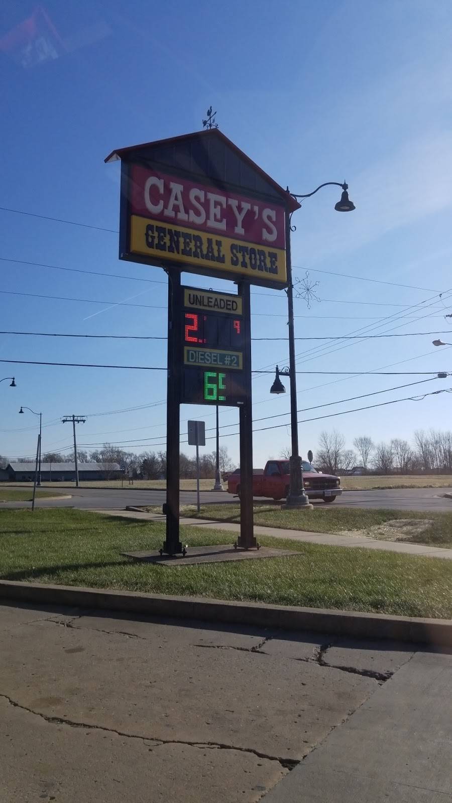 Caseys | meal takeaway | 2040 Main St, Diamond, IL 60416, USA | 8156344900 OR +1 815-634-4900