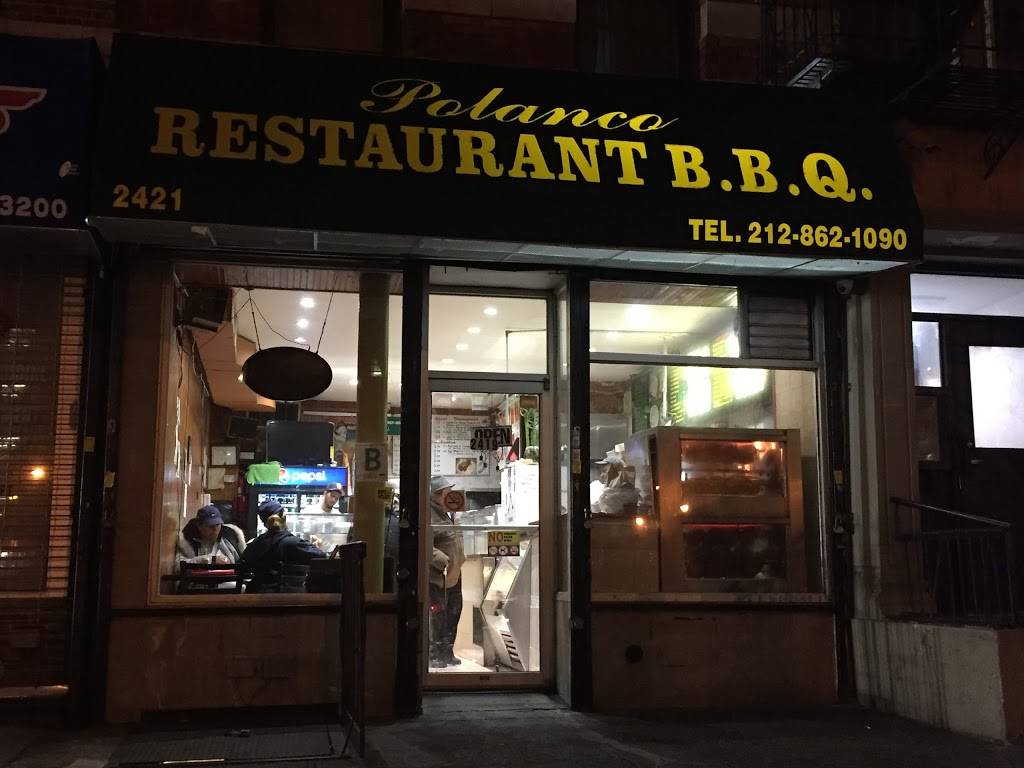 Polanco | restaurant | 2421 Adam Clayton Powell Jr Blvd, New York, NY 10030, USA | 2128621090 OR +1 212-862-1090