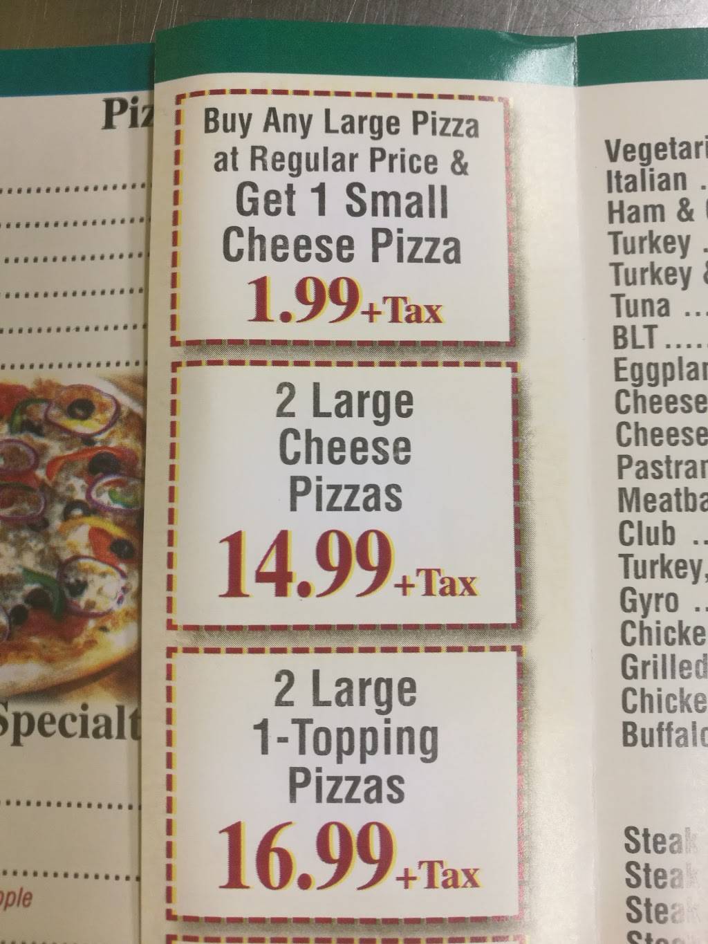 Ernies Pizza | meal delivery | 80 West St, Worcester, MA 01609, USA | 5087553203 OR +1 508-755-3203