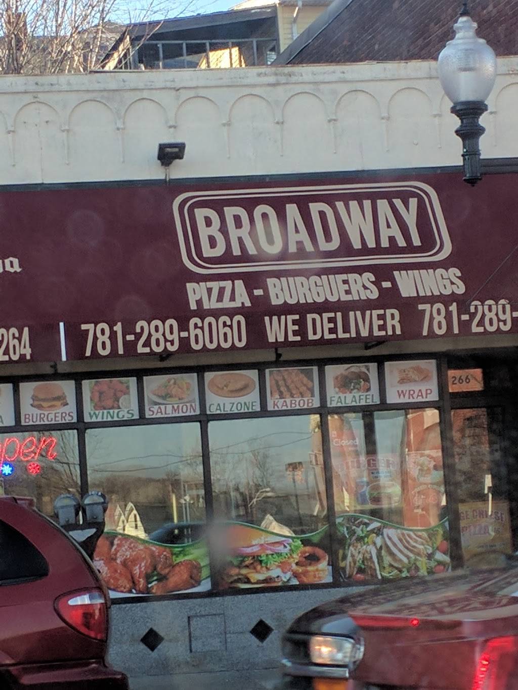 Broadway Pizza | restaurant | 266 Broadway, Revere, MA 02151, USA | 7812896060 OR +1 781-289-6060