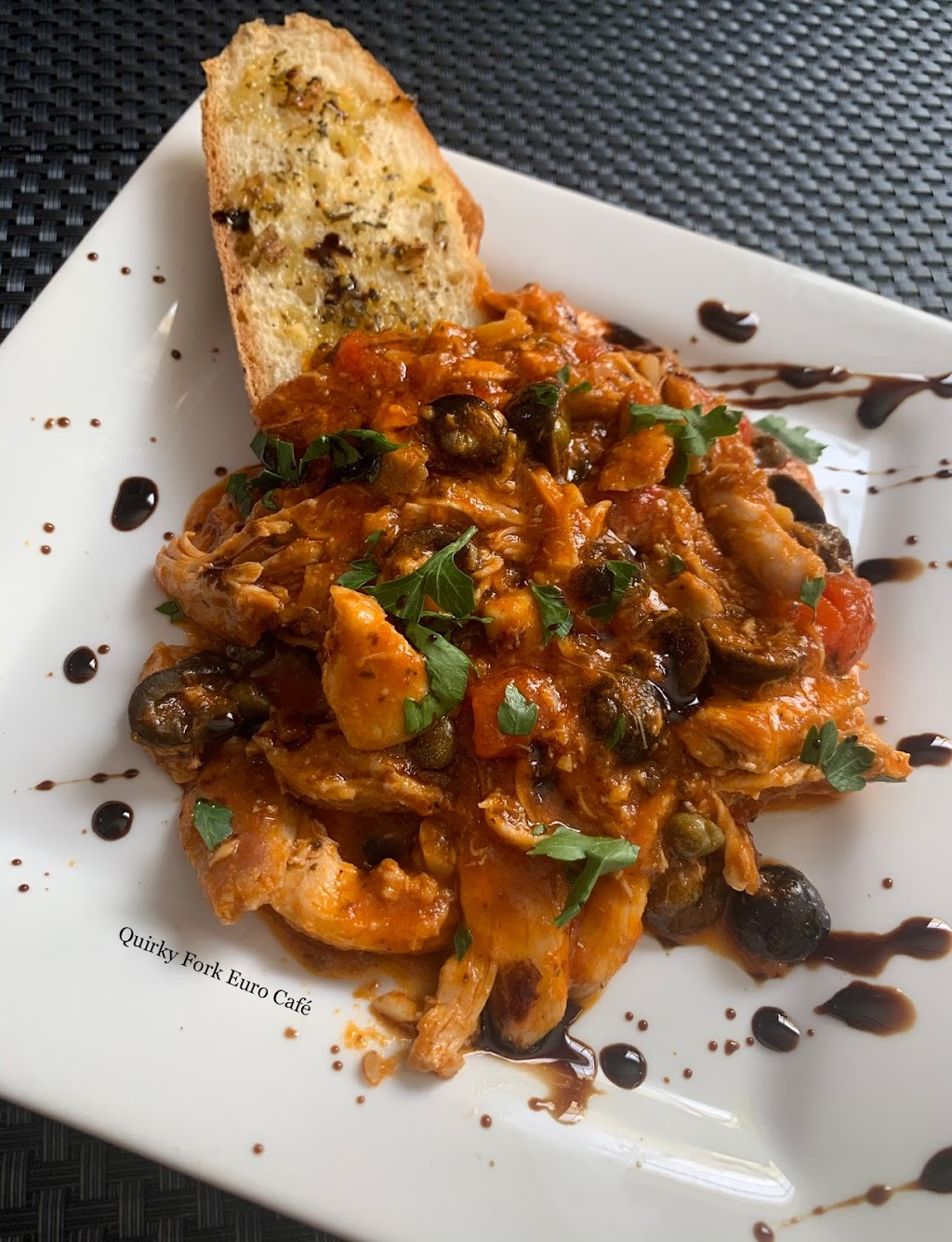 Quirky Fork Euro Cafe | restaurant | 26 Hibiscus St, Tarpon Springs, FL 34689, USA | 7279402415 OR +1 727-940-2415