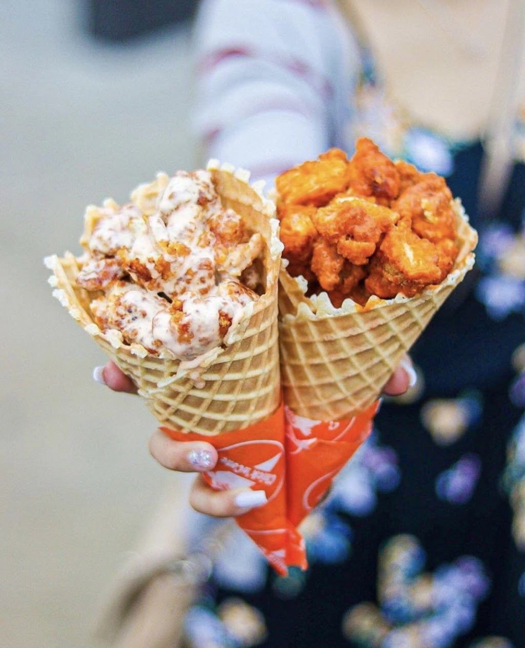 ChicknCone Hamilton | restaurant | 134 Riverfront Plaza, Hamilton, OH 45011, USA | 5138893075 OR +1 513-889-3075