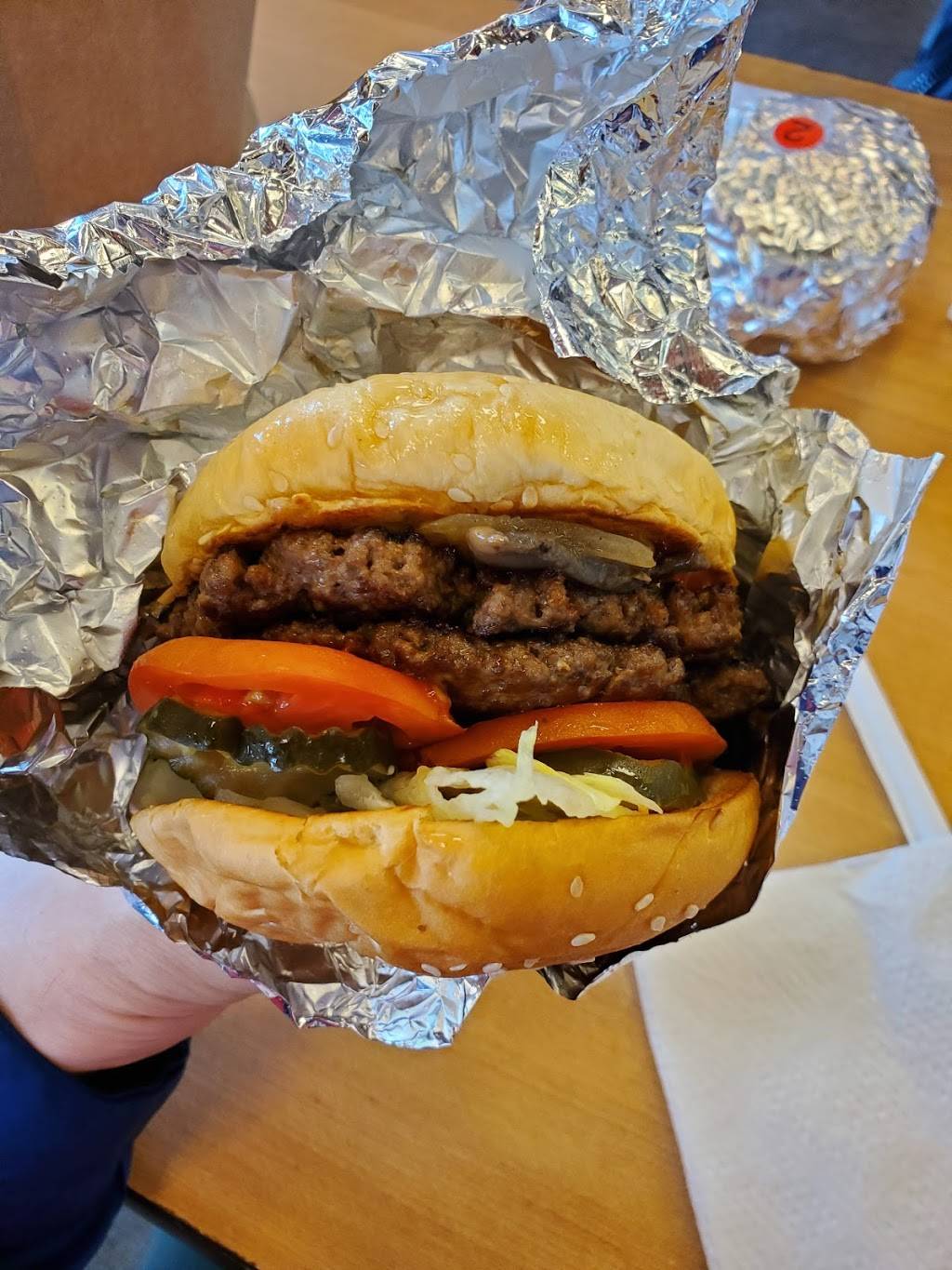 Five Guys | meal takeaway | 1181 Greenbank Rd, Nepean, ON K2J 4Y6, Canada | 6138230093 OR +1 613-823-0093