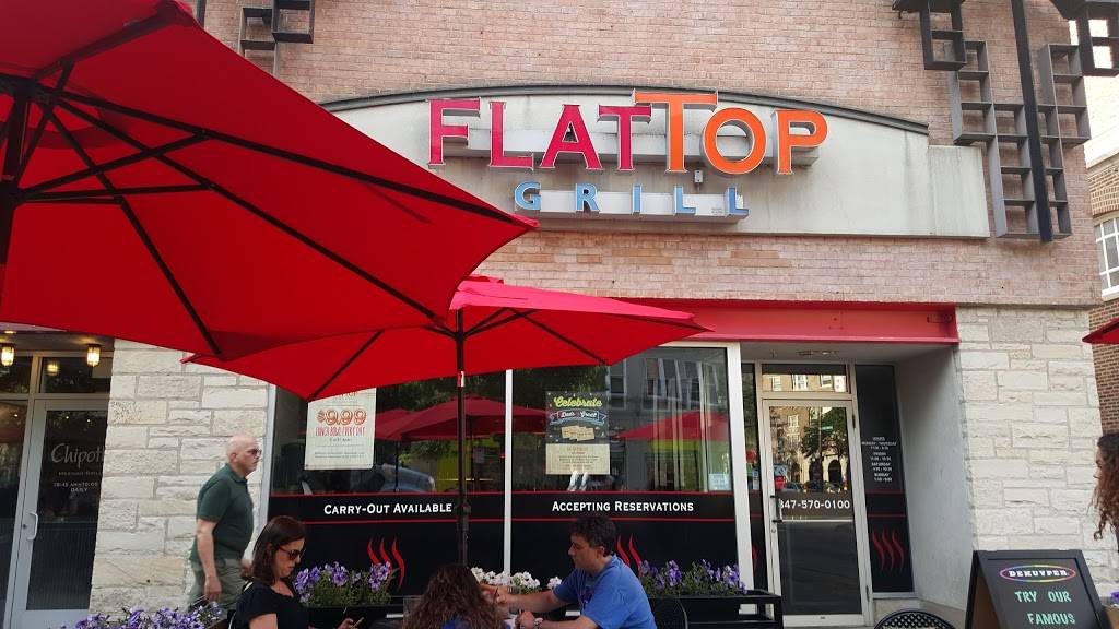 Flat Top Grill | restaurant | 707 Church St, Evanston, IL 60201, USA | 8475700100 OR +1 847-570-0100