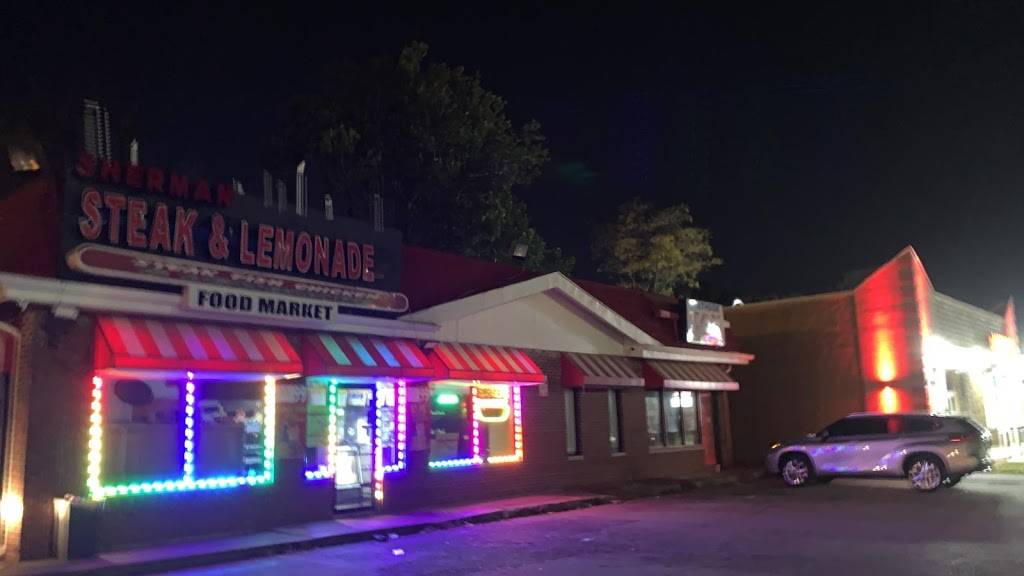 Sherman Steak & Lemonade Food mart | restaurant | 3637 E 38th St, Indianapolis, IN 46218, USA | 3175475555 OR +1 317-547-5555