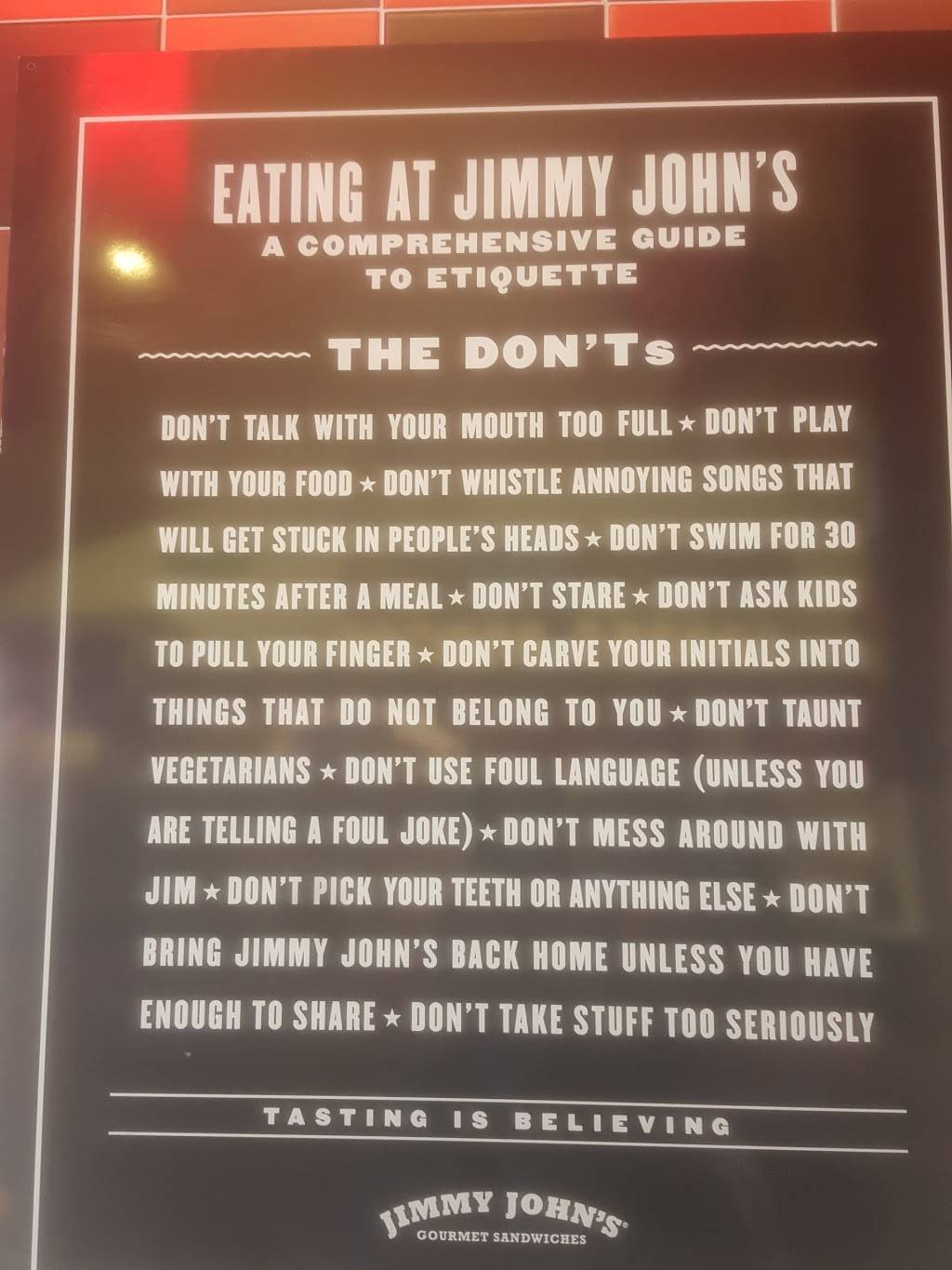 Jimmy Johns | meal delivery | 6430 Green Bay Rd Ste. 116, Kenosha, WI 53142, USA | 2626536400 OR +1 262-653-6400