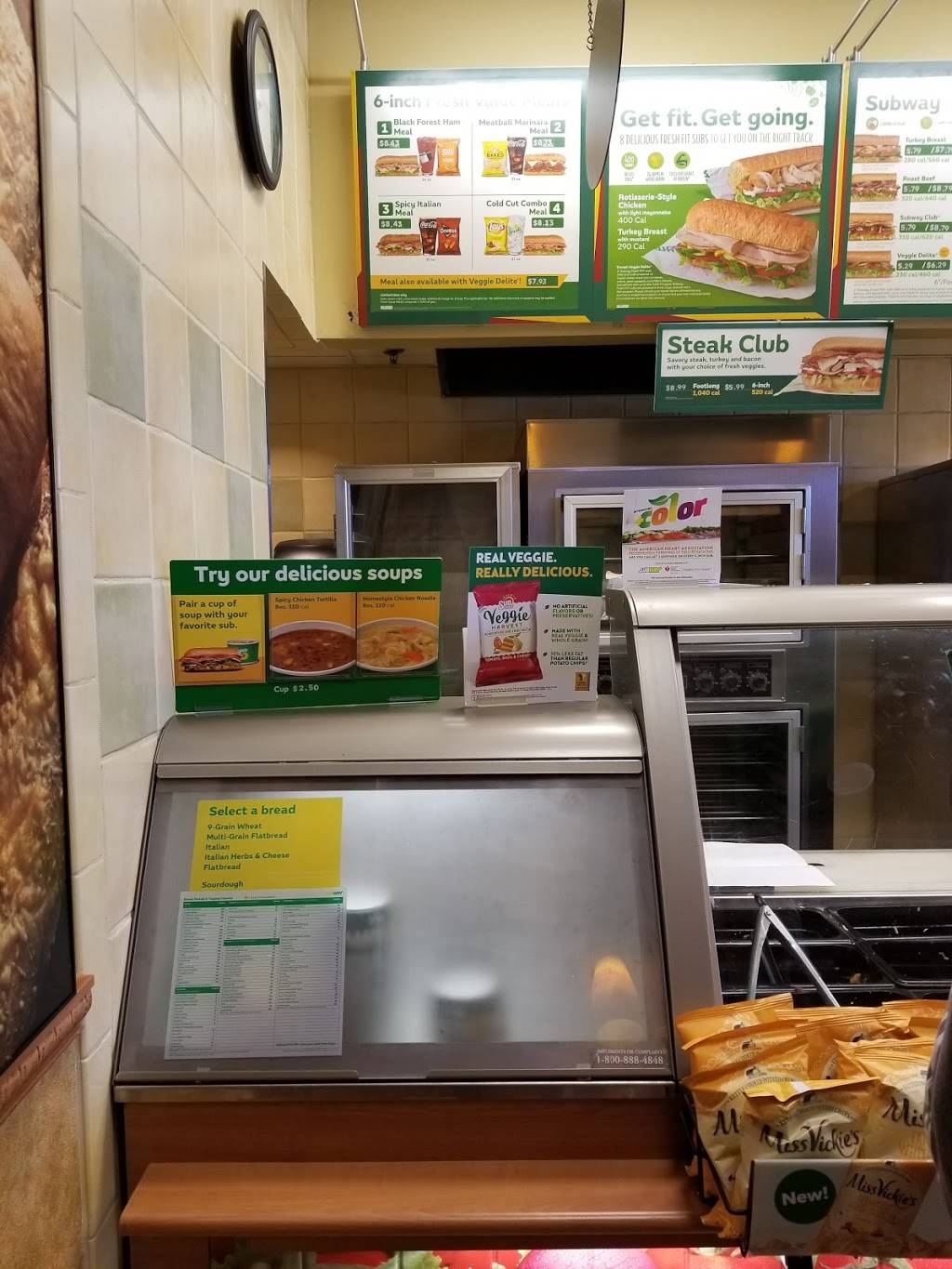 Subway | restaurant | 25065 Blue Ravine Rd Suite 120, Folsom, CA 95630, USA | 9169835502 OR +1 916-983-5502