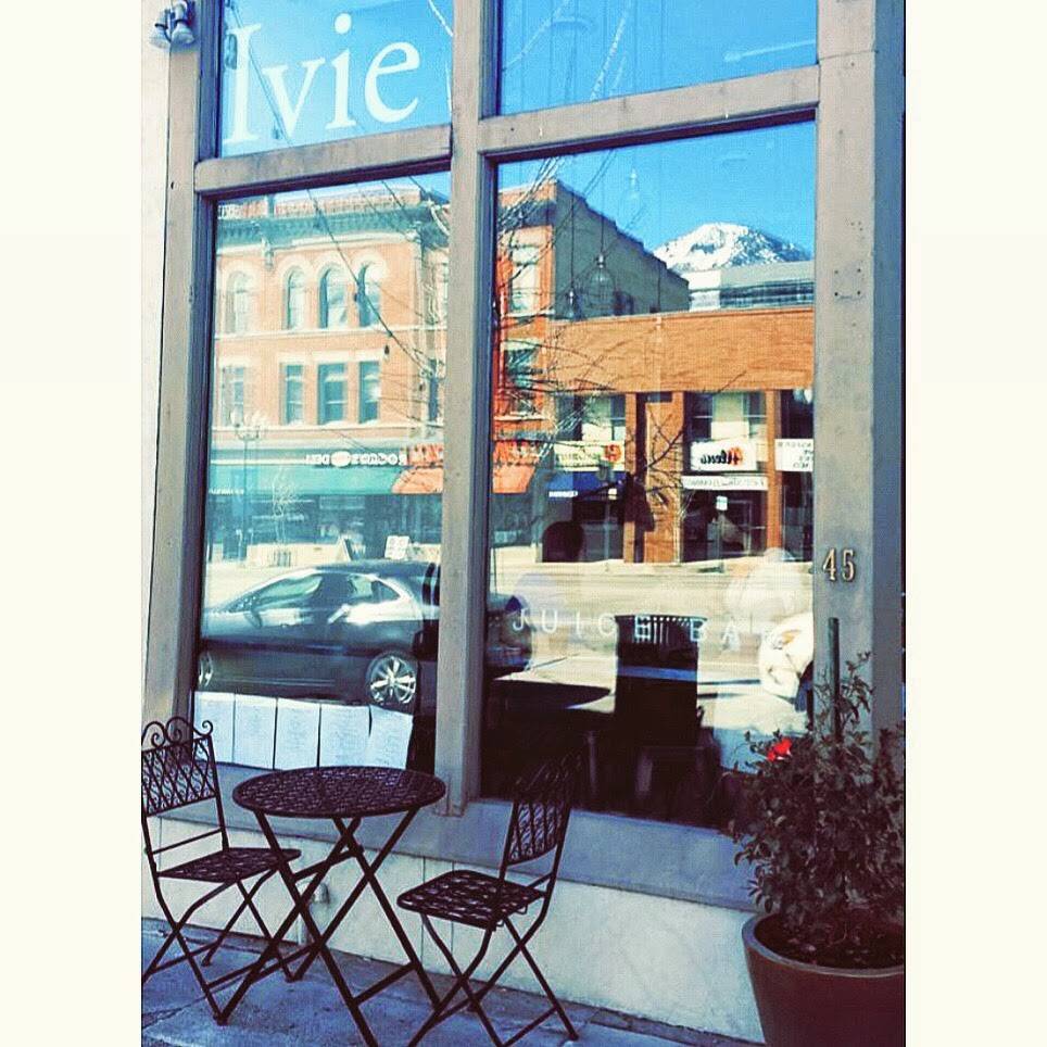 Ivie Juice Bar | restaurant | 45 N University Ave, Provo, UT 84601, USA | 8013739935 OR +1 801-373-9935