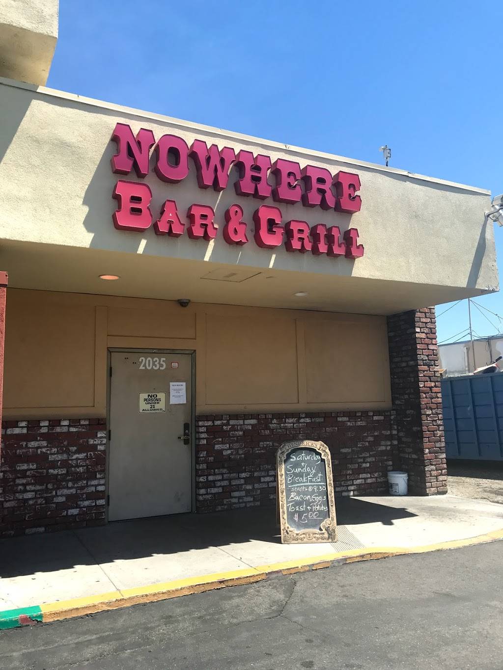 Nowhere Bar & Grill | meal delivery | 2035 Woodard Rd, San Jose, CA 95124, USA | 4083714941 OR +1 408-371-4941