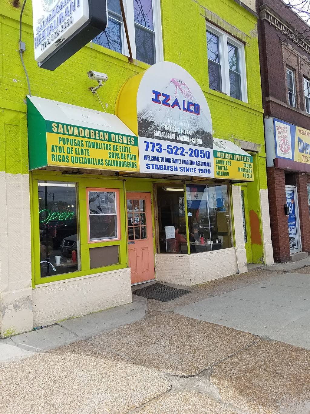 Izalco Restaurant | restaurant | 4377 W 26th St, Chicago, IL 60623, USA | 7735222050 OR +1 773-522-2050