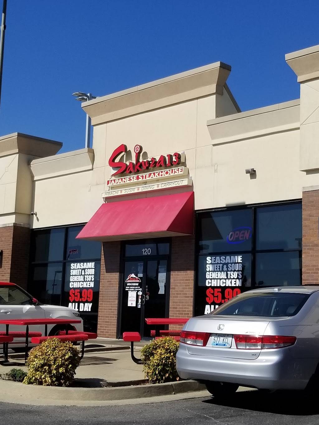 Sakura 13 Japanese Steak House | restaurant | 3695 Nicholasville Rd #120, Lexington, KY 40503, USA | 8592460000 OR +1 859-246-0000