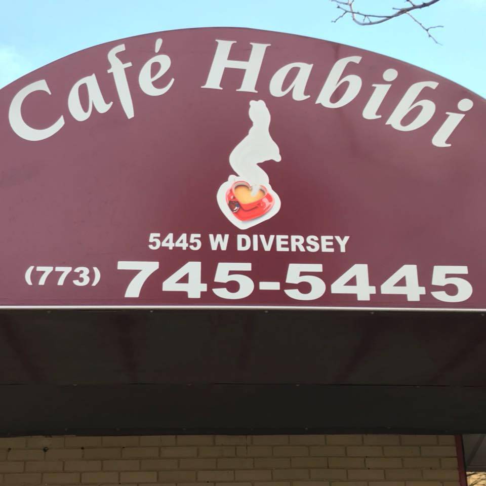 Cafe Habibi | cafe | 1413, 5445 W Diversey Ave, Chicago, IL 60639, USA | 7737455445 OR +1 773-745-5445