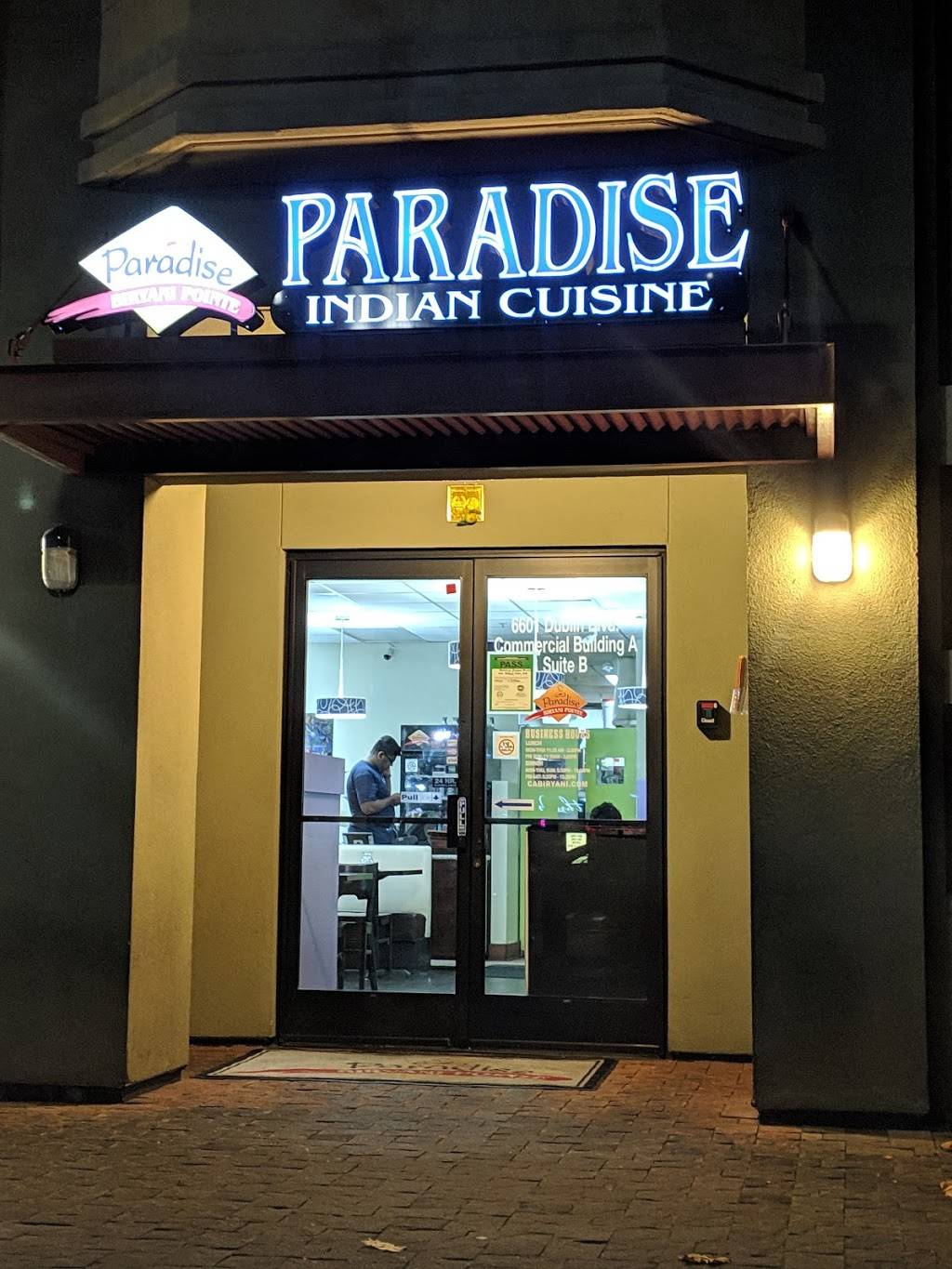 Paradise Biryani Pointe | restaurant | 6601 Dublin Blvd, Dublin, CA 94568, USA | 9253647086 OR +1 925-364-7086