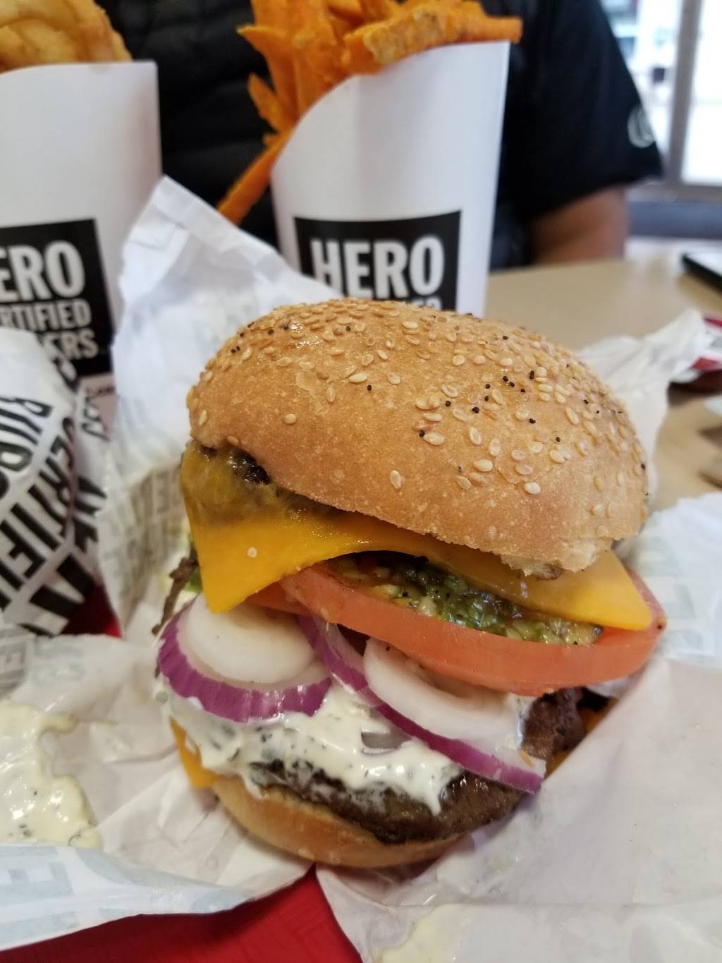 Hero Certified Burgers | restaurant | Richmond Green Market Place, 10755 Leslie St #201a, Richmond Hill, ON L4S 0B2, Canada | 9057808890 OR +1 905-780-8890