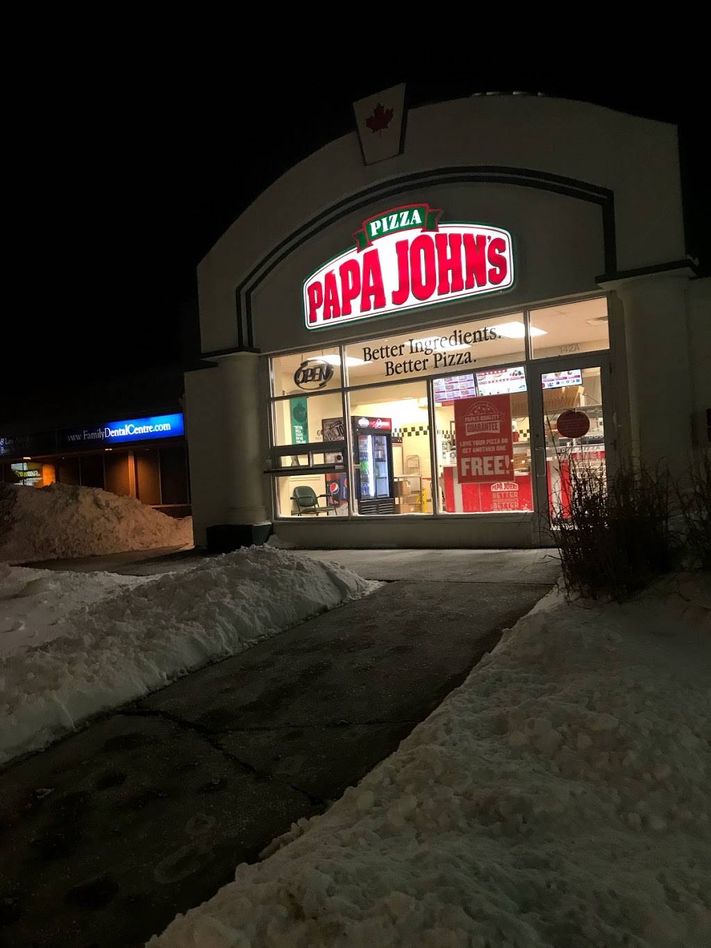 Papa Johns Pizza | meal delivery | 142 N Front St, Belleville, ON K8P 3B6, Canada | 6137711155 OR +1 613-771-1155
